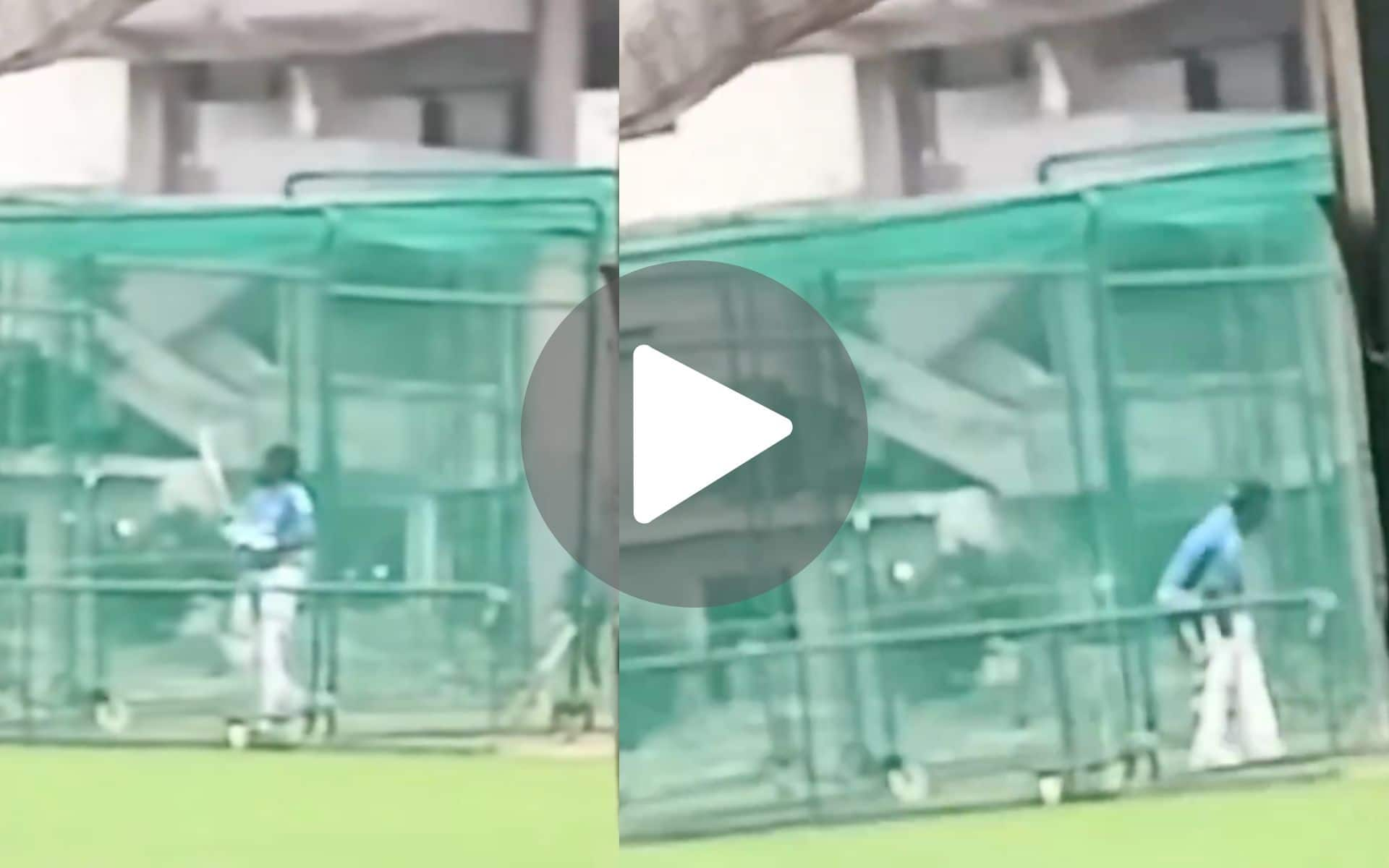 Rohit Sharma Sweats It Out In Nets Ahead Of 1st Test Against New Zealand - Watch